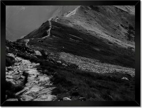 Poszterek keretben 40x30 Tátra Lengyel hegyek Kilátás