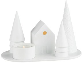 Porcelán gyertyatartó FOREST CABINE