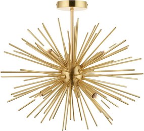 ENDON 98126 ORTA Glamour Függesztett Lámpa Sárgaréz G9 IP20