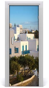 Poszter tapéta ajtóra Mykonos Görögország 75x205 cm