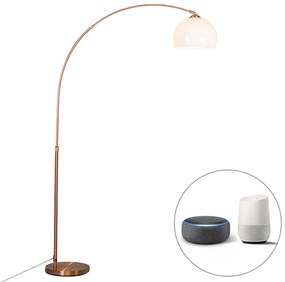 Okos ív lámpa réz színben, A60 Wifi-vel - Arc Basic