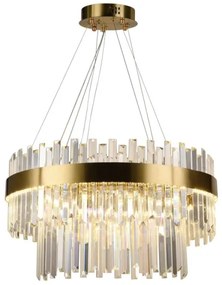 LED állítható fényerejű kristály csillár kábellel LED/80W/230V + DO