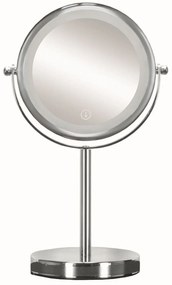Kleine Wolke LED Mirror kozmetikai tükör 17.5x29.5 cm kerek világítással króm 5887124886