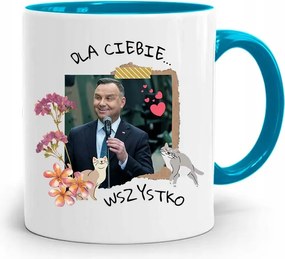 Kék Bögre Elnök András Duda Az Ön Számára