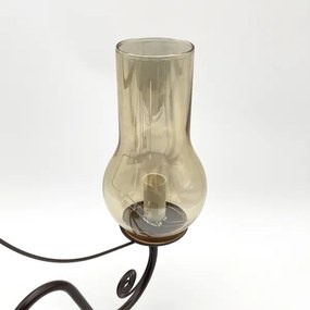 Brilagi - LED Csillár láncon COTTAGE 5xE14/40W/230V barna