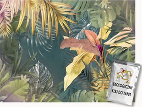 Fotótapéta Flizelina Trópusi Egzotikus Pálmalevelek Monster 150x105 ragasztó