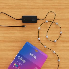 Twinkly TWKS200RGB-G - LED RGB Dimmelhető karácsonyi lánc 200xLED 14 m USB Wi-Fi