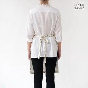 Len kötény karácsonyi mintával – Linen Tales