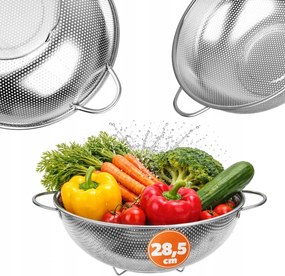 Konyhai Mosogató Szűrő Fém Szűrő 28,5 cm