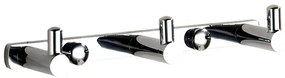 Mexen tripla törölköző fogas, Króm - 709163-00