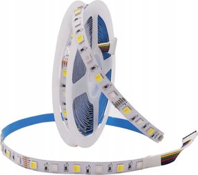 Led szalag 5050 12V többszínű fehér Rgb Cct 5m