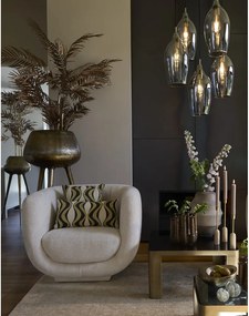 Krémszínű fotel Kialy – Light &amp; Living