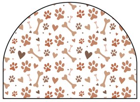 PIPPER. Védő textil falmatrica – Ív – Mancsok Méret: 120x96cm, Indíték: névvel