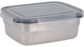 Excellent Houseware Rozsdamentes acél doza műanyagfedéllel 500 ml, 0,5 l