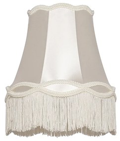 Szövet lámpabúra krém 30 cm - Granny