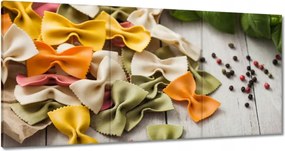 Vászonkép 180x90 Színes Farfalle bors