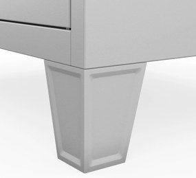 BHP munkaruhaszekrény szürke: BARTEK 1 Plus