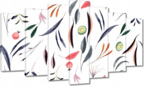 Vászonkép 140x80 Gyümölcs-levél mix