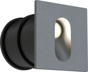 MAYTONI O022-L3GR VIA Kültéri Falba Építhető Lámpa Zöld LED