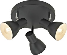 Spot Lámpa Fekete Riado ITALUX-SPL-3422-3-BL