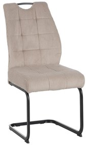 Étkezőszék Kalme (barnaszürke taupe + fekete). 1119541