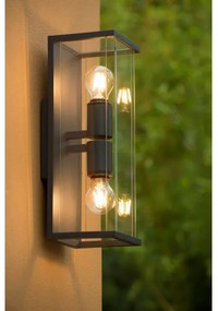 Lucide 27883/02/30 - Kültéri fali lámpa CLAIRE 2xE27/15W/230V