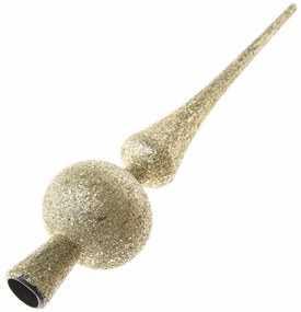 Műanyag karácsonyfadísz, arany