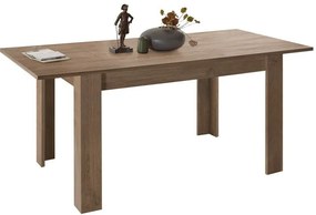 RIMINI asztal, 137 - 185 x 90 cm, laminált Mercure tölgy