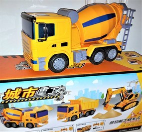 1:24 RC Távirányítós Zhorya Merci 30 Cm Rc Távirányítós Beton Mixer Kamion