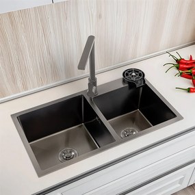 Meria IV rozsdamentes mosogató