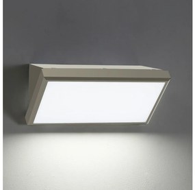 Brilagi - LED Kültéri fali lámpa TRIANGLE LED/20W/230V szürke IP65