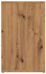 kézműves tölgy szerelt fa pipereszekrény 80 x 40 x 65 cm