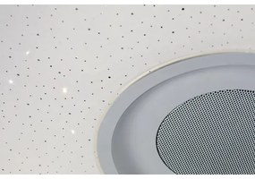 Rabalux - RGB LED dimmelhető mennyezeti lámpatest hangszóróval LED/18W/230V + távirányító