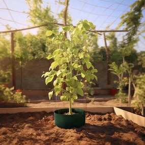 Pvc öntözőkör pántos kaspó szántóföldi kaspó szürke 9,6l