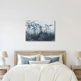 Kép - bambusz a falon (70x50 cm)