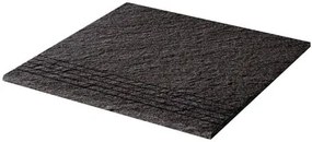 Lépcső Rako Taurus Granit fekete 30x30 cm csúszásgátló TCV34069.1