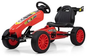 Go-kart Milly Mally Rocket pedálos gyerek gokart piros