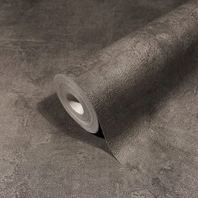 Vinil Tapéta Dombornyomott Taupe Vakolat Utánzat