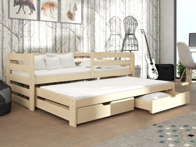 Gyerekágy 90 cm Sina (fenyő) (ágyráccsal). 615018