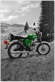Plakátok 80x120 Green Simson S51 E