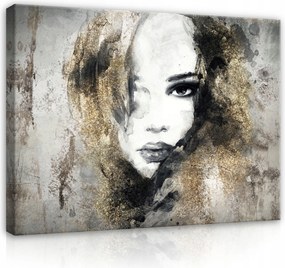 Glamour Nő Vászonkép Hálószoba Nappaliba Modern 100x70