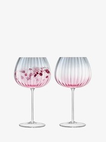 LSA International Dusk 650 ml italos pohár, rózsaszín/szürke, 2 db - LSA nemzetközi