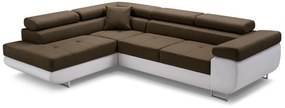 ALFA sarok kanapéágy, 273x70/85x203, sioux 1115/lux 23, jobb sarok