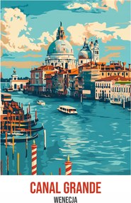 Poszter 29,7x42cm Canal Grande