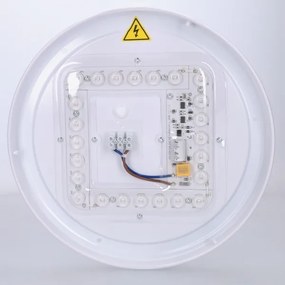 Brilagi - LED mennyezeti lámpa FLOCO LED/24W/230V Ø 30 cm fa/fehér
