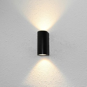 ITALUX OWL-2197-2R GENTA Modern Kültéri Fali Lámpa Fekete GU10 IP54