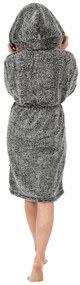 Fürdőköpeny Fluffy grey S/M