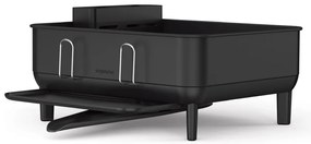 Simplehuman Compact edénycsepegtető, acél, műanyag, FPP, fekete