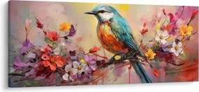 Kép - Egy madár festménye (120x50 cm)