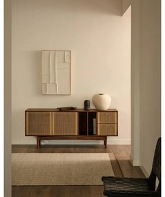 Bézs kétoldalas kézi szövésű gyapjú szőnyeg 160x230 cm Nifelia – Kave Home